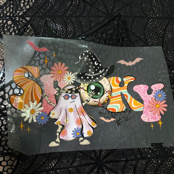 New 6Pcs Halloween Iron on Patches for Clothes T-Shirts Jeans Jackets Bags DIY - Picture 6 of 15